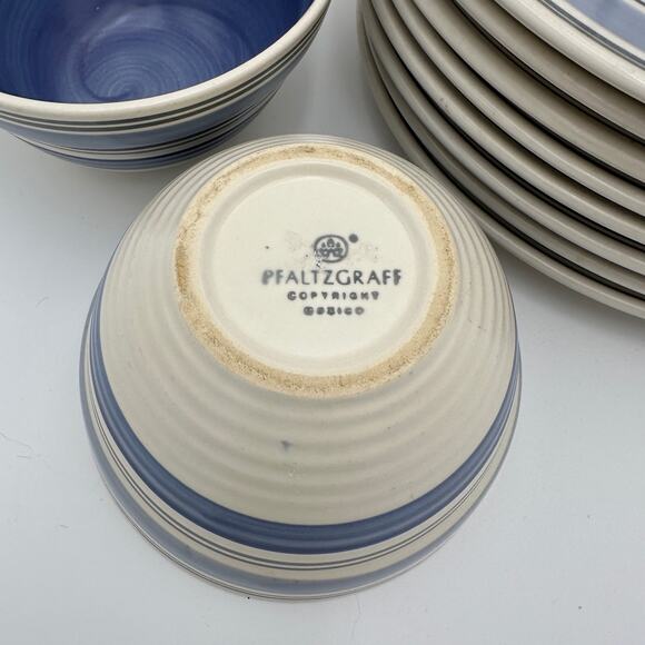 Pfaltzgraff Rio Dinner Plates Mexico 1998 Set of 2 - Picture 6 of 7